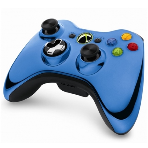 Blue xbox hot sale 360 controller